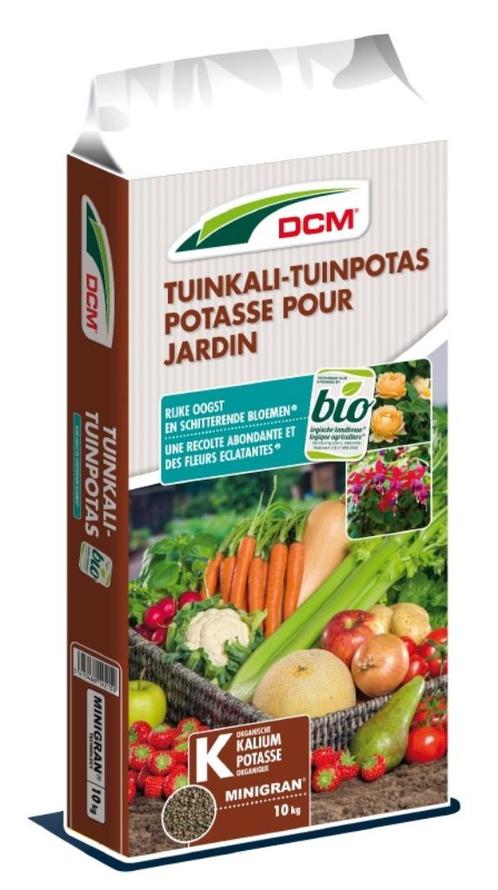 8 zakken  10 kilo DCM TuinkaliTuinpotas