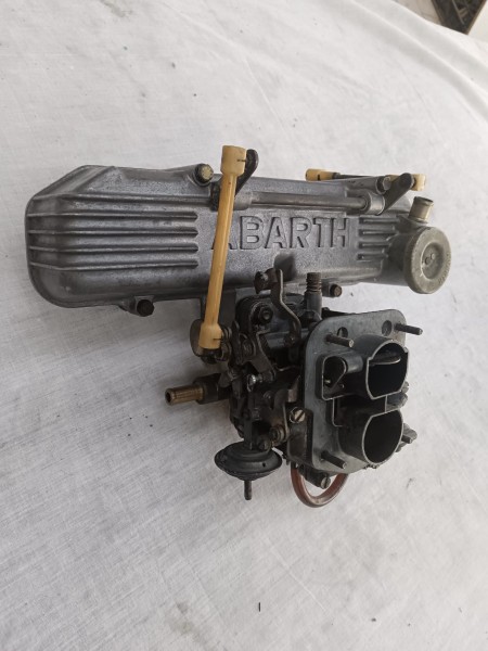 Carburetor Weber and head cover Autobianchi A112 Abarth