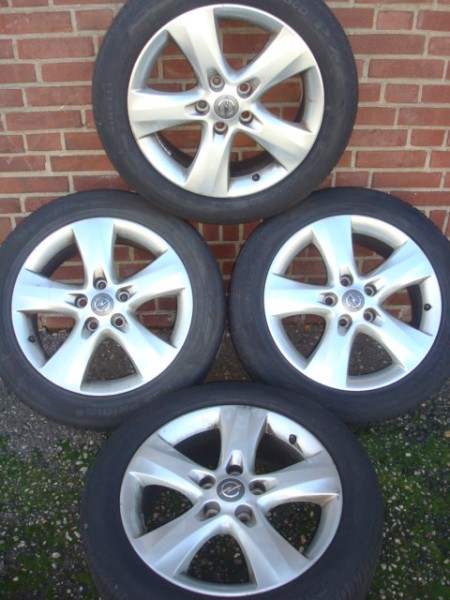 17'' inch Originele Opel Velgen en Banden Steek 5x115