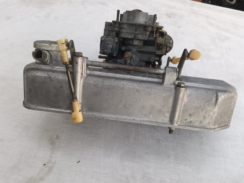 Carburetor Weber and head cover Autobianchi A112 Abarth