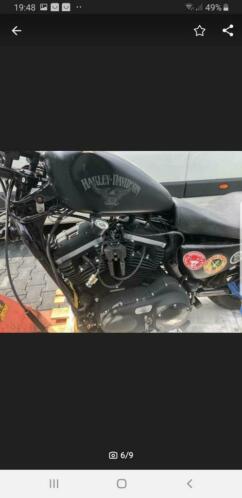 883 iron 5hd schade bouwjaar 2013