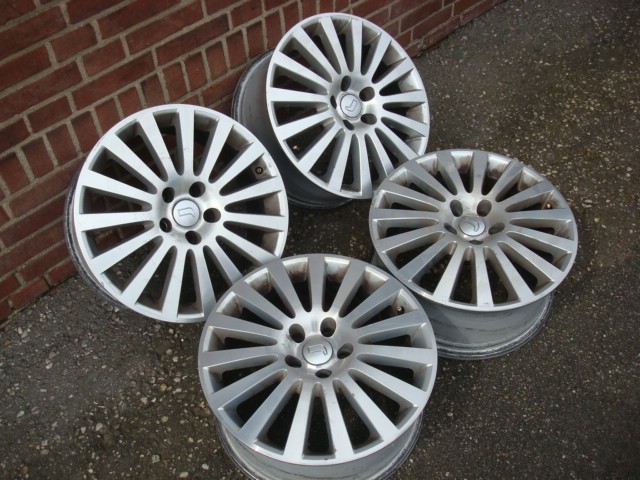 17'' Inch Originele Alfa Romeo Velgen Steek 5x110