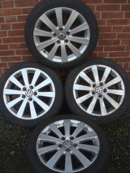 17”Orig VW Highline Velgen Golf 5 6 7 Audi a3 a4 Seat 5x112