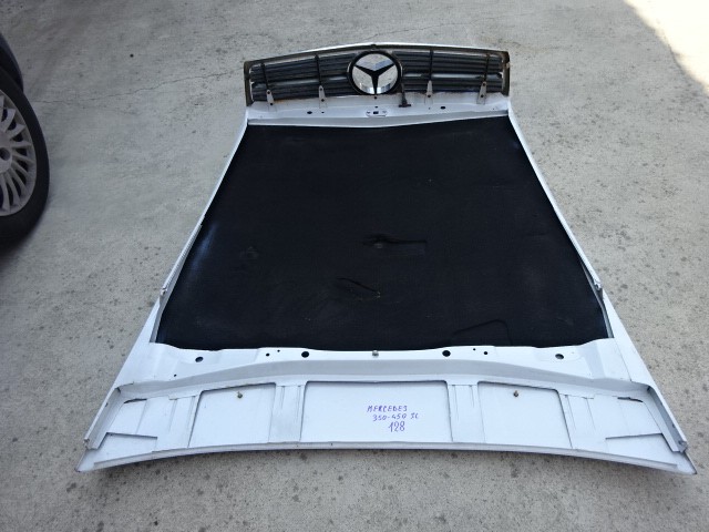 Front bonnet and grill Mercedes 350 SL and 450 SL