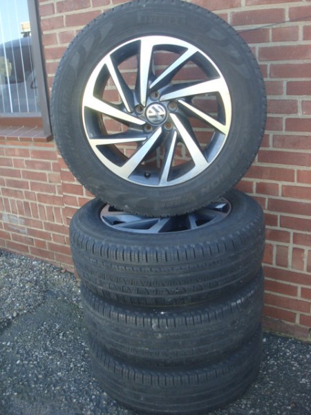 17’’Inch Originele VW Woodstock Velgen en Banden 5x112