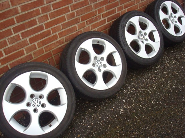 17''Originele GTI Velgen en Banden Steek 5x112