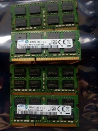 8GB PC3L-12800 DDR3L-1600MHz low voltage sodimm