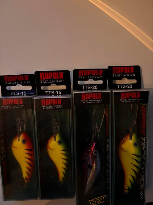 8x Rapala Trolls-To (TTM amp TTS) NIEUW