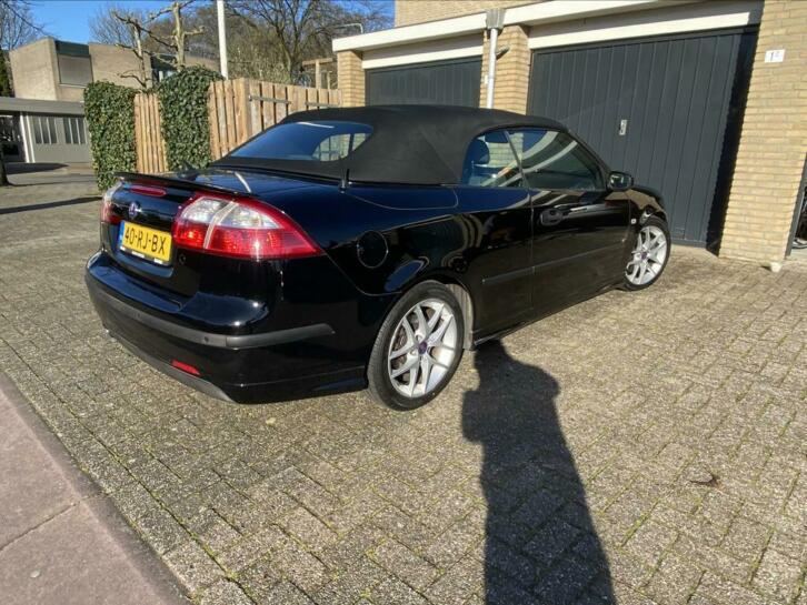 9-3 2.0 Turbo Aero cabriolet automaat 2004 zwart 415.000km