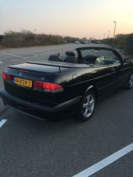 9-3 cabriolet Anniversary 2001 turbo SE zwart