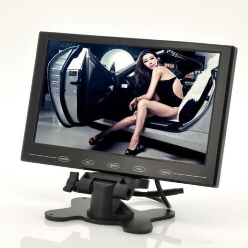 9 Inch HD LCD Monitor met Auto Beugel