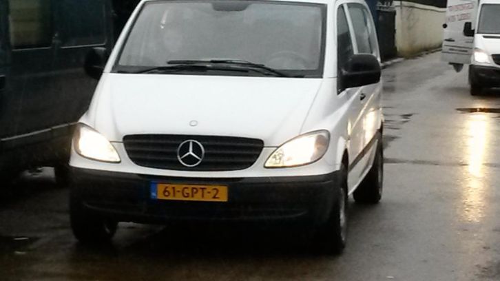 9 persoons Mercedes Vito 2.2 109 CDI 2008 Wit