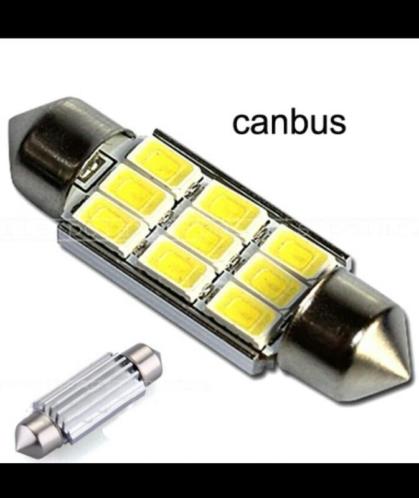 9 SMD Canbus LED 36mm  39mm C5W