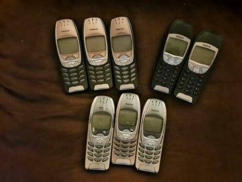 90 Nokia telefoons 6210, 6310, 6310i