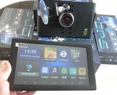 9039 inch Android DVR Auto, Camper GPS Navigatie Tablet.16 GB