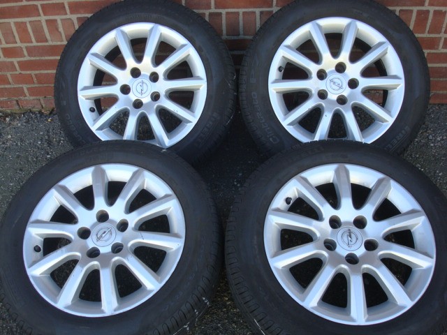 16''Originele Opel Velgen en Banden Steek 5x110