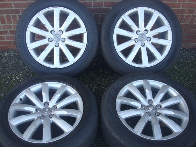 19 inch Originele Highline Audi Q5 Velgen & Banden 5x112