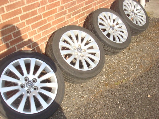 18''inch Orginele Opel Velgen en Banden Steek 5x120