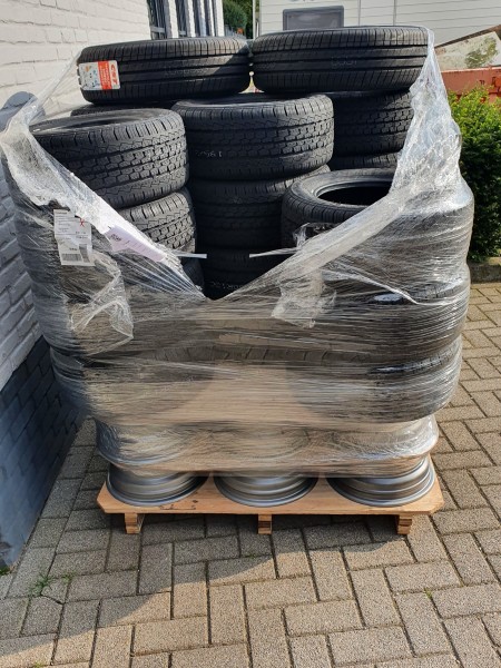 Hogedrukwielen aanhanger