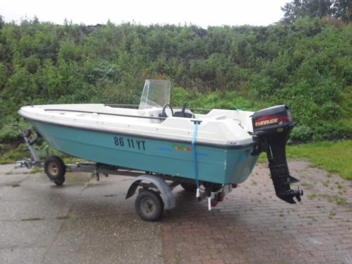 9.9 4 takt evinrude 2006consoleboottrailer 