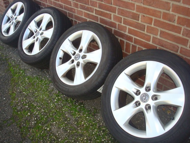 17'' inch Originele Opel Velgen en Banden Steek 5x115