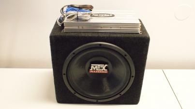 9950. MTX Audio Subwoofer  Stealth ST-450 Versterker