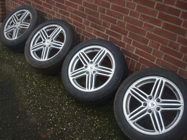 17’’Inch Audi RS6 Velgen+Banden Steek 5x112