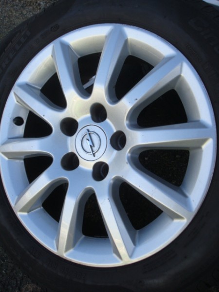 16''Originele Opel Velgen en Banden Steek 5x110