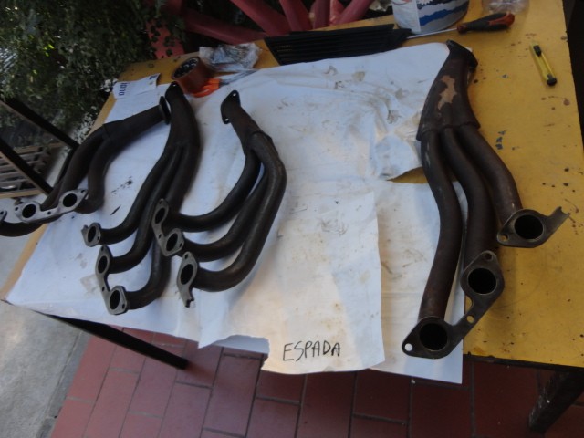 Exhaust manifolds Lamborghini Espada