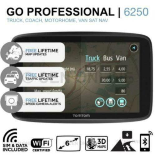 Aanbieding  2020 TomTom Prof. 6250 EU - TruckBusCamper