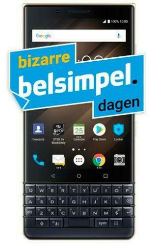 Aanbieding BlackBerry KEY2 LE Dual Sim 64GB Gold nu  359
