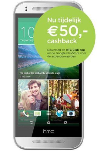 Aanbieding HTC One Mini 2 Silver nu slechts  338
