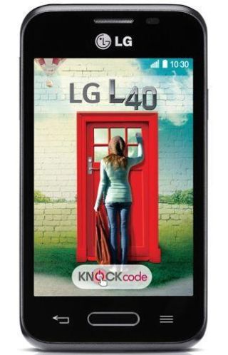 Aanbieding LG L40 Black nu slechts  68