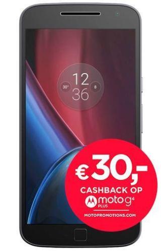 Aanbieding Motorola Moto G4 Plus Black nu slechts  266