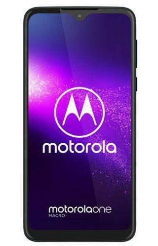 Aanbieding Motorola One Macro Blue nu slechts  157