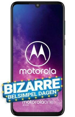 Aanbieding Motorola One Zoom Grey nu slechts  279