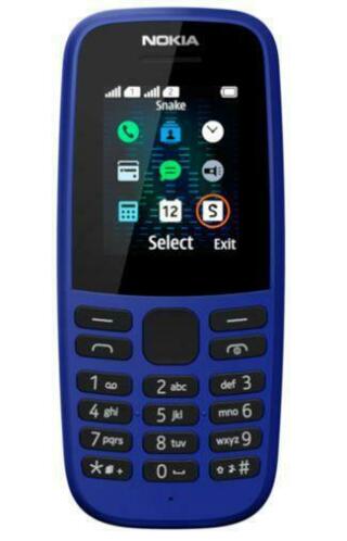 Aanbieding Nokia 105 (2019) Dual Sim Blue nu slechts  26
