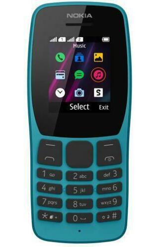 Aanbieding Nokia 110 Blue nu slechts  34