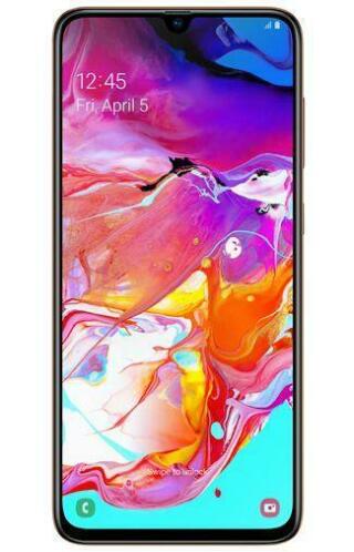 Aanbieding Samsung Galaxy A70 Coral nu slechts  349