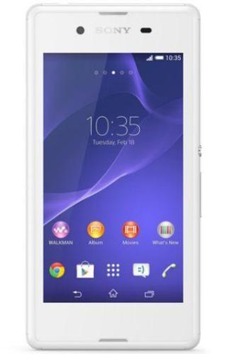 Aanbieding Sony Xperia E3 White nu slechts  117