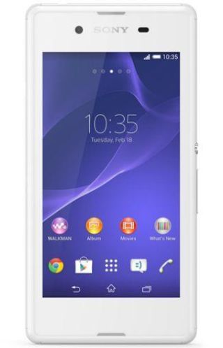 Aanbieding Sony Xperia E3 White nu slechts  125