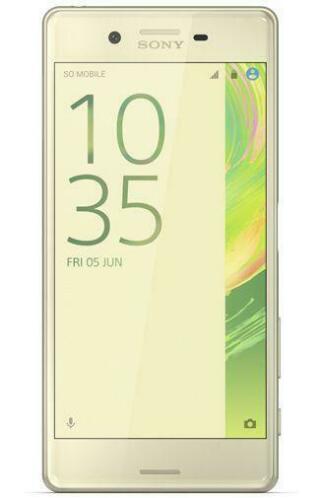 Aanbieding Sony Xperia X Lime Gold nu slechts  121