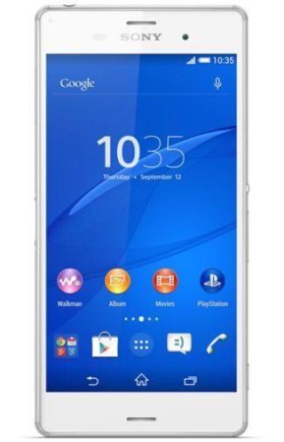 Aanbieding Sony Xperia Z3 White nu slechts  491