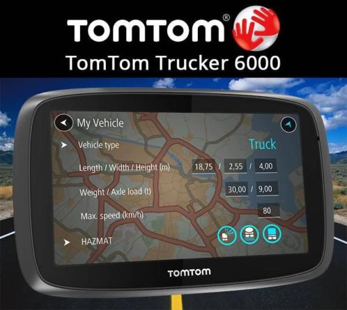 Aanbieding  TomTom Trucker 6000 ( 2016 model )