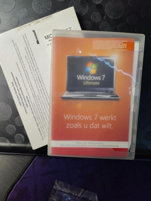 Aangeboden MS Windows 7 Ultimate (Ndl.)