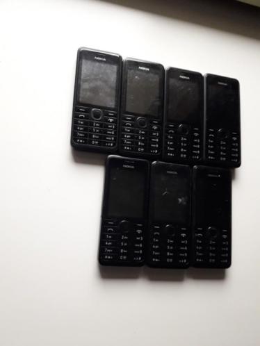 Aangeboden partij van 7 stuks nokia