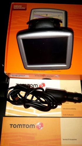 Aangeboden Tomtom One met Benelux kaart , complet ,zonder