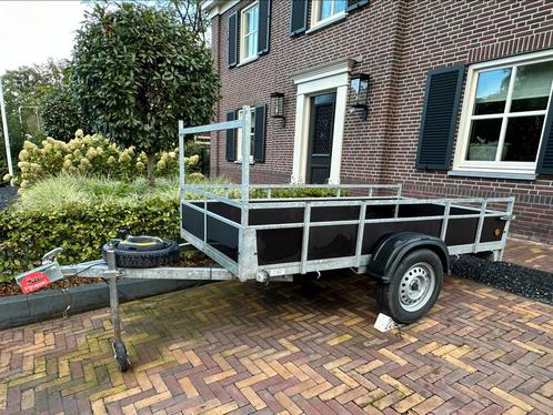 Aanhanger enkelas, bakwagen enkelassig, ongeremd 750 kg