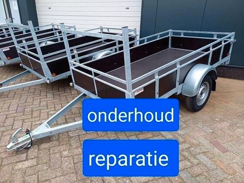 aanhangwagen onderhoud en reparatie