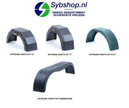 Aanhangwagen spatbord  trailer spatborden metaal kunststof